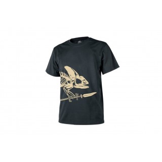 HELIKON TEX SKELETON T-SHIRT - BLACK