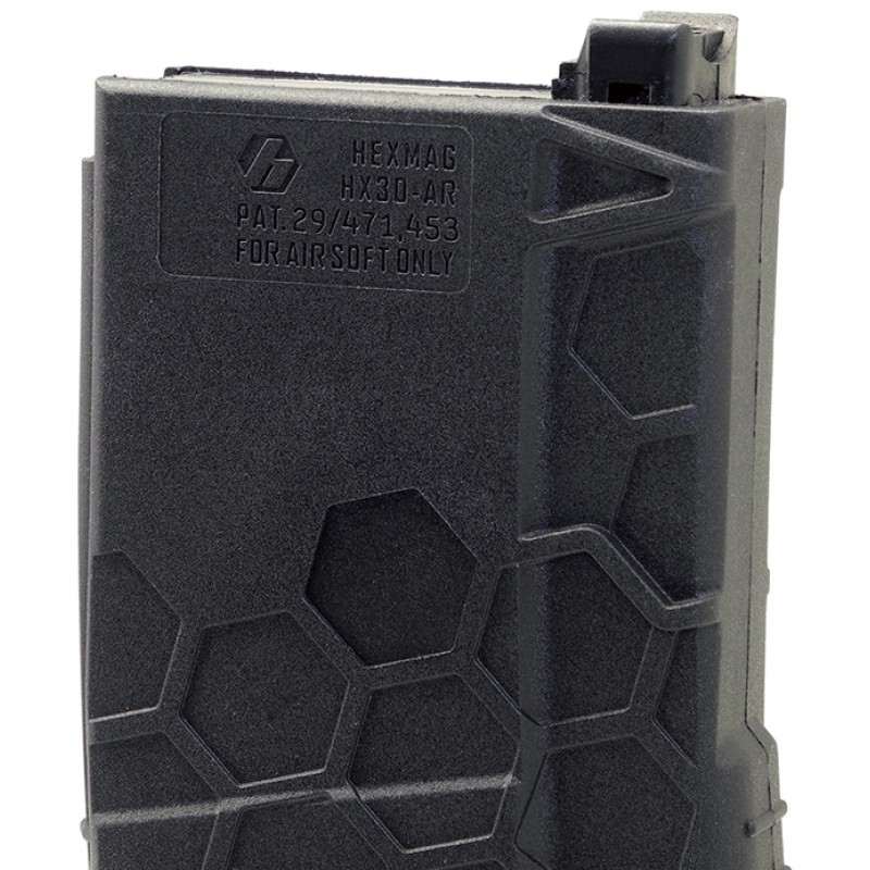 SET DE 5 BUC - INCARCATOR MODEL HEXMAG DE 120 BILE PENTRU SERIILE PTW/ DTW/ CTW M4 - BLACK