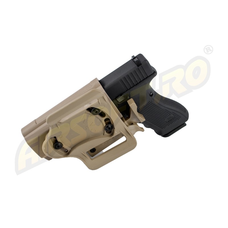 TEACA PENTRU GLOCK17  MODEL EVO5 2.0 BLA - MLM - TAN