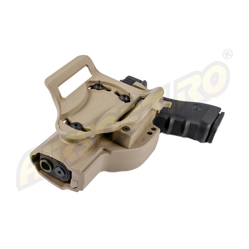TEACA PENTRU GLOCK17  MODEL EVO5 2.0 BLA - MLM - TAN