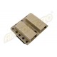 PORT INCARCATOR DUBLU BR - KYDEX - BLACK PT. GLOCK17 - TAN