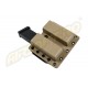 PORT INCARCATOR DUBLU BR - KYDEX - BLACK PT. GLOCK17 - TAN