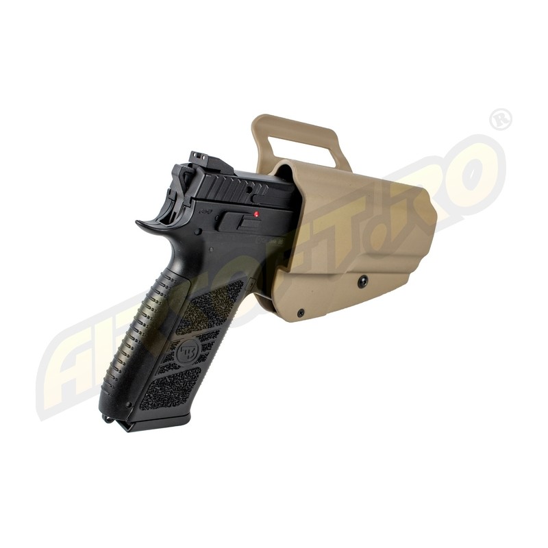 TEACA PENTRU CZ P-09 MODEL EVO5 ARES (TAN)