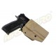 TEACA PENTRU CZ P-09 MODEL EVO5 ARES (TAN)