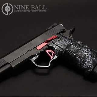 NINE BALL CUSTOM SLIDE STOP FOR TM HI-CAPA 5.1 / 4.3 - CRIMSON NINE BALL CUSTOM SLIDE STOP FOR TM HI-CAPA 5.1 / 4.3 - CRIMSON