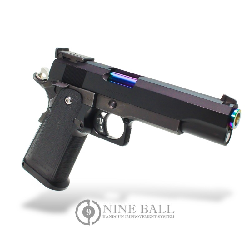NINE BALL CANNA ESTERNA PER HI-CAPA 5.1 FLUTED OUTER BARREL - TWIST TYPE - HEAT GRADATION - 