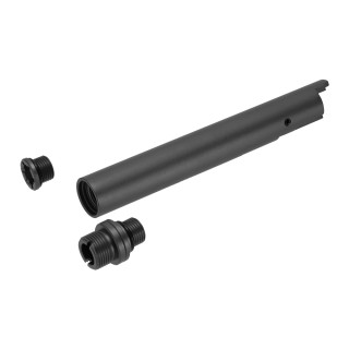 NINE BALL 2 WAY FIXED - NON-RECOILING OUTER BARREL FOR HI CAPA 5.1 - BLACK NINE BALL 2 WAY FIXED - NON-RECOILING OUTER BARREL FOR HI CAPA 5.1 - BLACK