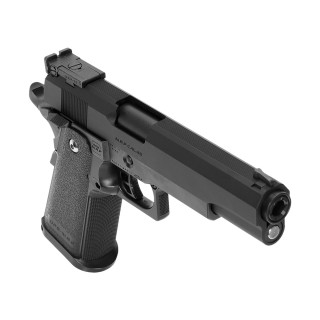 NINE BALL 2 WAY FIXED - NON-RECOILING OUTER BARREL FOR HI CAPA 5.1 - BLACK NINE BALL 2 WAY FIXED - NON-RECOILING OUTER BARREL FOR HI CAPA 5.1 - BLACK
