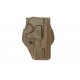 LAYLAX FONDINA PER LE SERIE GLOCK - CQC BATTLE STYLE - DESTRA - TAN