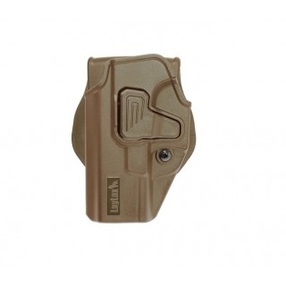 TEACA PENTRU GLOCK - CQC BATTLE STYLE - PARTEA STANGA - TAN TEACA PENTRU GLOCK - CQC BATTLE STYLE - PARTEA STANGA - TAN