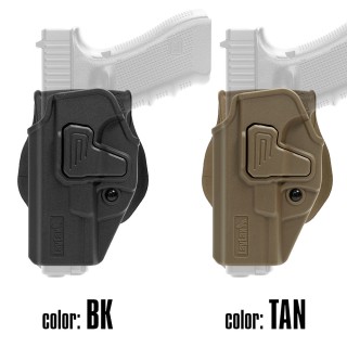 TEACA PENTRU GLOCK - CQC BATTLE STYLE - PARTEA STANGA - TAN TEACA PENTRU GLOCK - CQC BATTLE STYLE - PARTEA STANGA - TAN