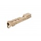 NINE BALL CARRELLO CUSTOM GUNGNIR - DIRECT OPTIC MOUNT PER HI CAPA 5.1 - MARRONE CHIARO