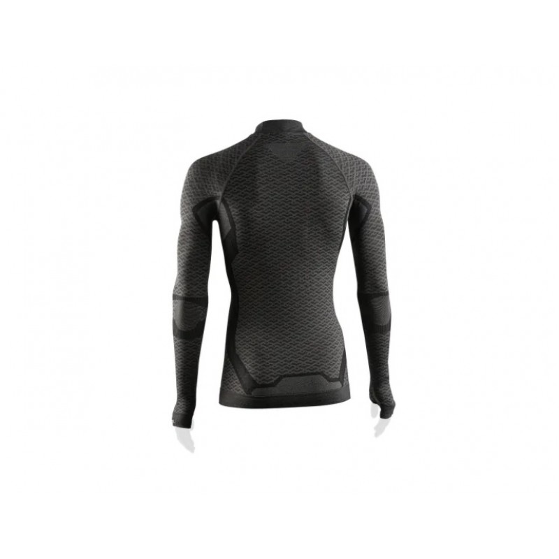 BLUZA TERMICA CU MANECA LUNGA VOLCANO DARK GREY