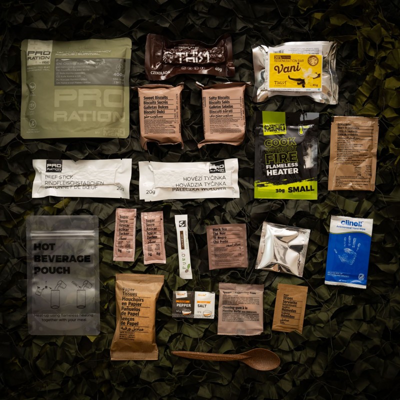 ULTIMATE TACTICAL RATION HALF DAY MENU I ULTIMATE TACTICAL RATION HALF DAY MENU I