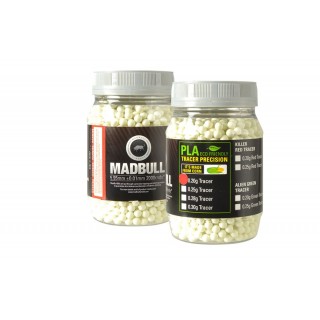 Madbull Pallini Traccianti Bio da 0.20g - 2000 pezzi (Verdi)