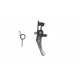 TRAGACI CNC PENTRU M4/M16 - ADVANCED SPEED - STYLE D - TITANIUM