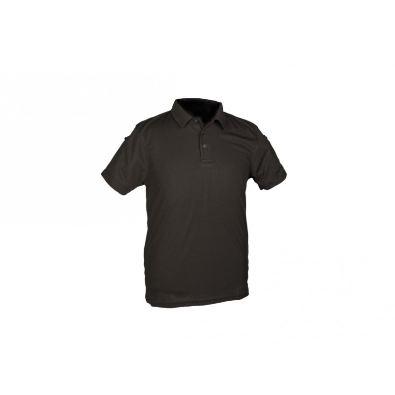 TRICOU POLO CU MANECA SCURTA - NEGRU
