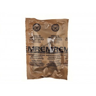MRE - MENU 18 - BEEF RAVIOLI IN MEAT SAUCE MRE - MENU 18 - BEEF RAVIOLI IN MEAT SAUCE