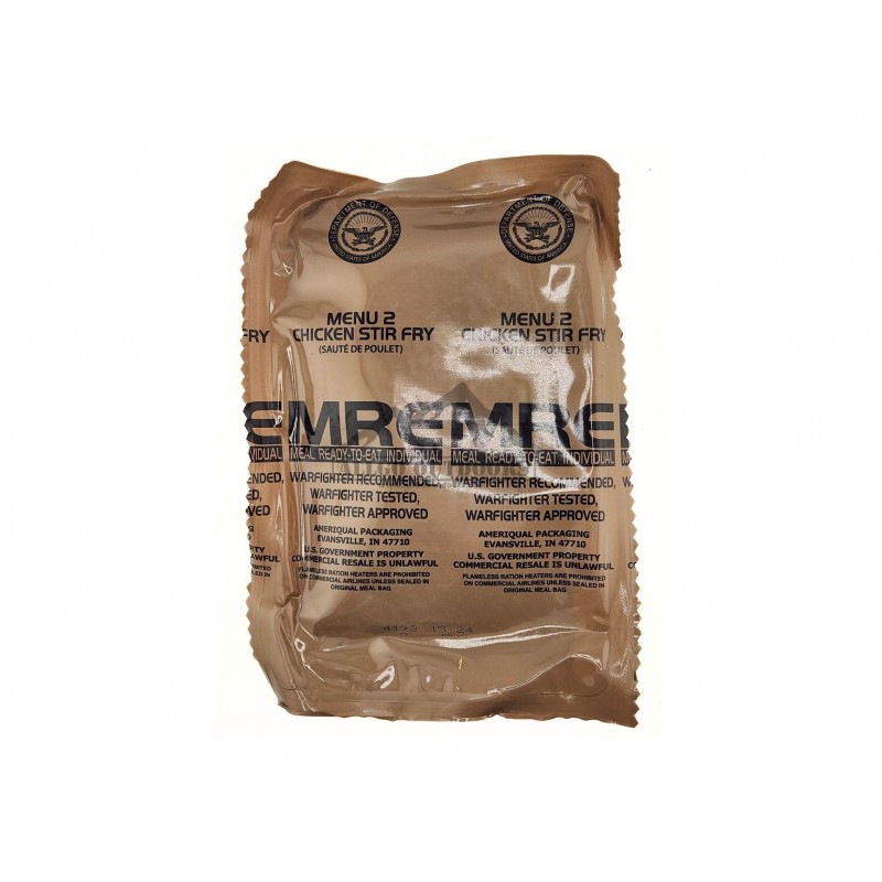 MRE - MENU 2 - CHICKEN STIR FRY