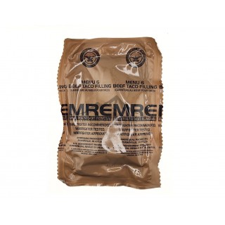 MRE - MENU 6 - BEEF TACO FILLING MRE - MENU 6 - BEEF TACO FILLING