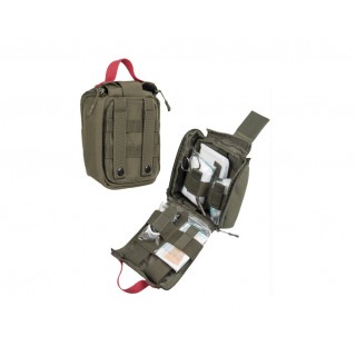 MIL-TEC - IFAK - INDIVIDUAL FIRST AID KIT - LASER CUT - OLIV MIL-TEC - IFAK - INDIVIDUAL FIRST AID KIT - LASER CUT - OLIV