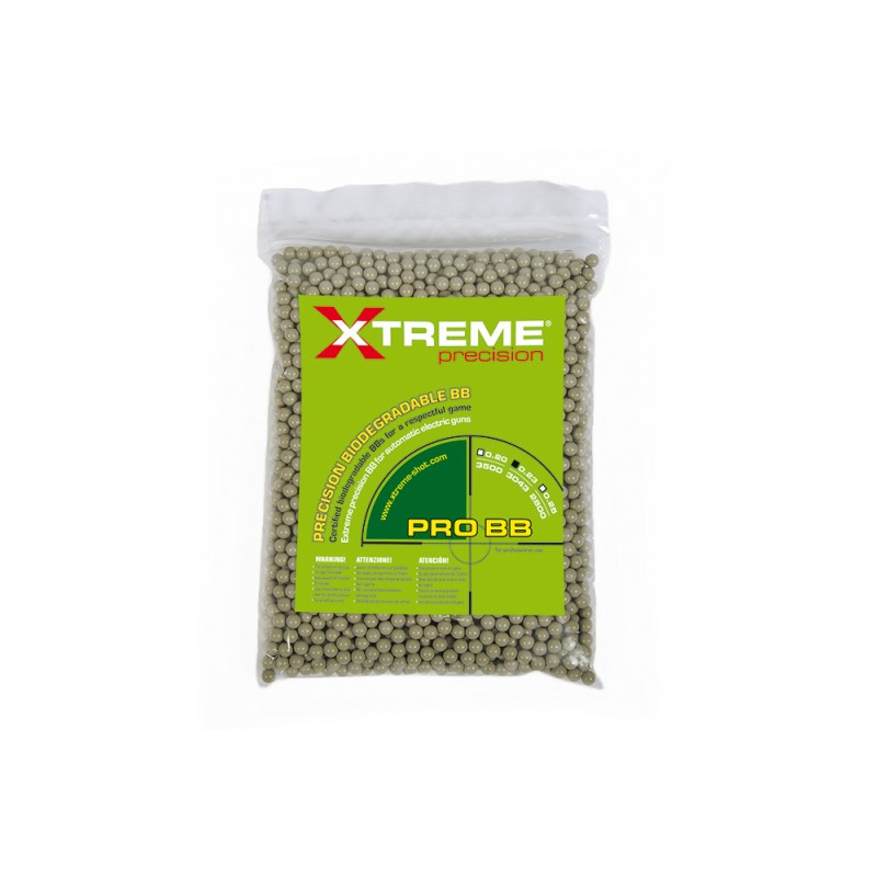 XTREME PALLINI BIODEGRADABILI DA 0.23G - 700 GR - DARK EARTH