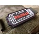 PATCH CAUCIUC - LARGE WALHALLA TICKET - BLACKMEDIC