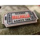 PATCH CAUCIUC - LARGE WALHALLA TICKET - GREY