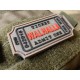PATCH CAUCIUC - LARGE WALHALLA TICKET - GREY