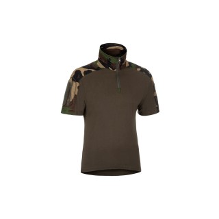 COMBAT SHIRT - SHORT SLEEVE - WOODLAND