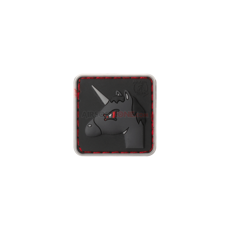 PATCH CAUCIUC - ANGRY UNICORN - COLOR