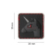 PATCH CAUCIUC - ANGRY UNICORN - COLOR