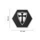 PATCH CAUCIUC - RECTE FACIENDO SHIELD - SWAT