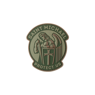 PATCH CAUCIUC - SAINT MICHAEL - GREEN