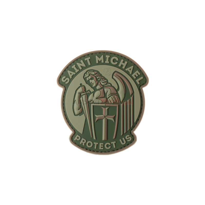 PATCH CAUCIUC - SAINT MICHAEL - GREEN
