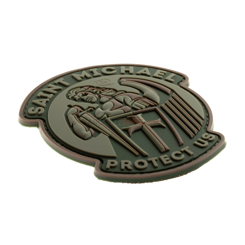 PATCH CAUCIUC - SAINT MICHAEL - GREEN