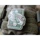 PATCH CAUCIUC - ODINS RAVEN - GREEN