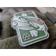 PATCH CAUCIUC - ODINS RAVEN - GREEN