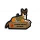 PATCH GERMAN SHEPARD TACTICAL DOG
