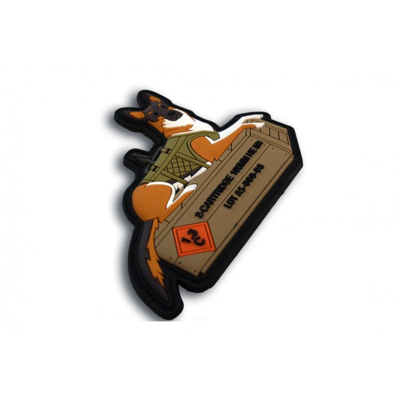 PATCH GERMAN SHEPARD TACTICAL DOG