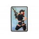 "JESS" PINUP GIRL BLACK OPS WOVEN PATCH