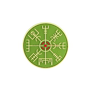 PATCH CAUCIUC - HELM OF AWE - GREEN