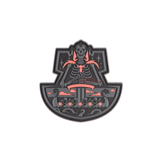 PATCH CAUCIUC - GHOST SHIP SKULL - BLACKOPS