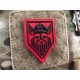 PATCH CAUCIUC - ODIN - RED