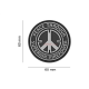 PATCH CAUCIUC - PEACE - SWAT