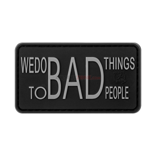 PATCH CAUCIUC - WE DO BAD THINGS - SWAT