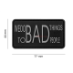 PATCH CAUCIUC - WE DO BAD THINGS - SWAT