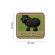 PATCH CAUCIUC - BLACK SHEEP - GREEN