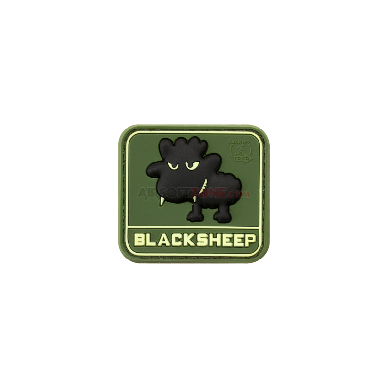 PATCH CAUCIUC - LITTLE BLACK SHEEP - FOREST