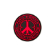 PATCH CAUCIUC - PEACE - BLACKMEDIC